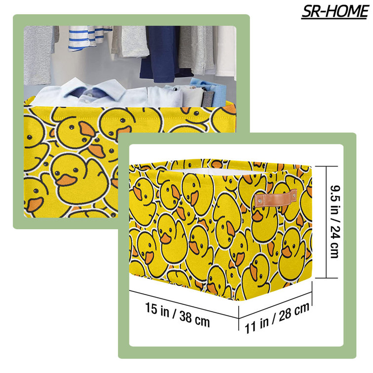 SRHOME Fabric Basket Set Wayfair Canada